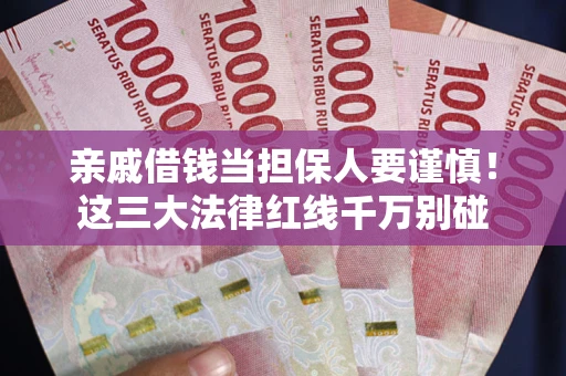 北京亲戚借钱当担保人要谨慎！这三大法律红线千万别碰