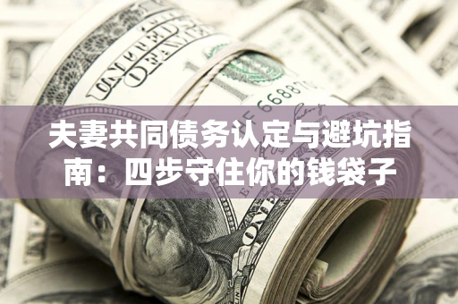 北京夫妻共同债务认定与避坑指南：四步守住你的钱袋子