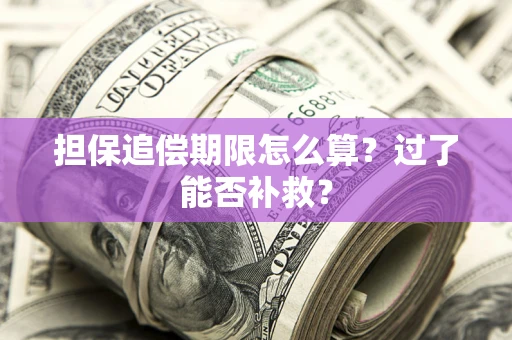 北京担保追偿期限怎么算？过了能否补救？